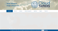 Desktop Screenshot of cloudtamers.com