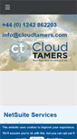 Mobile Screenshot of cloudtamers.com